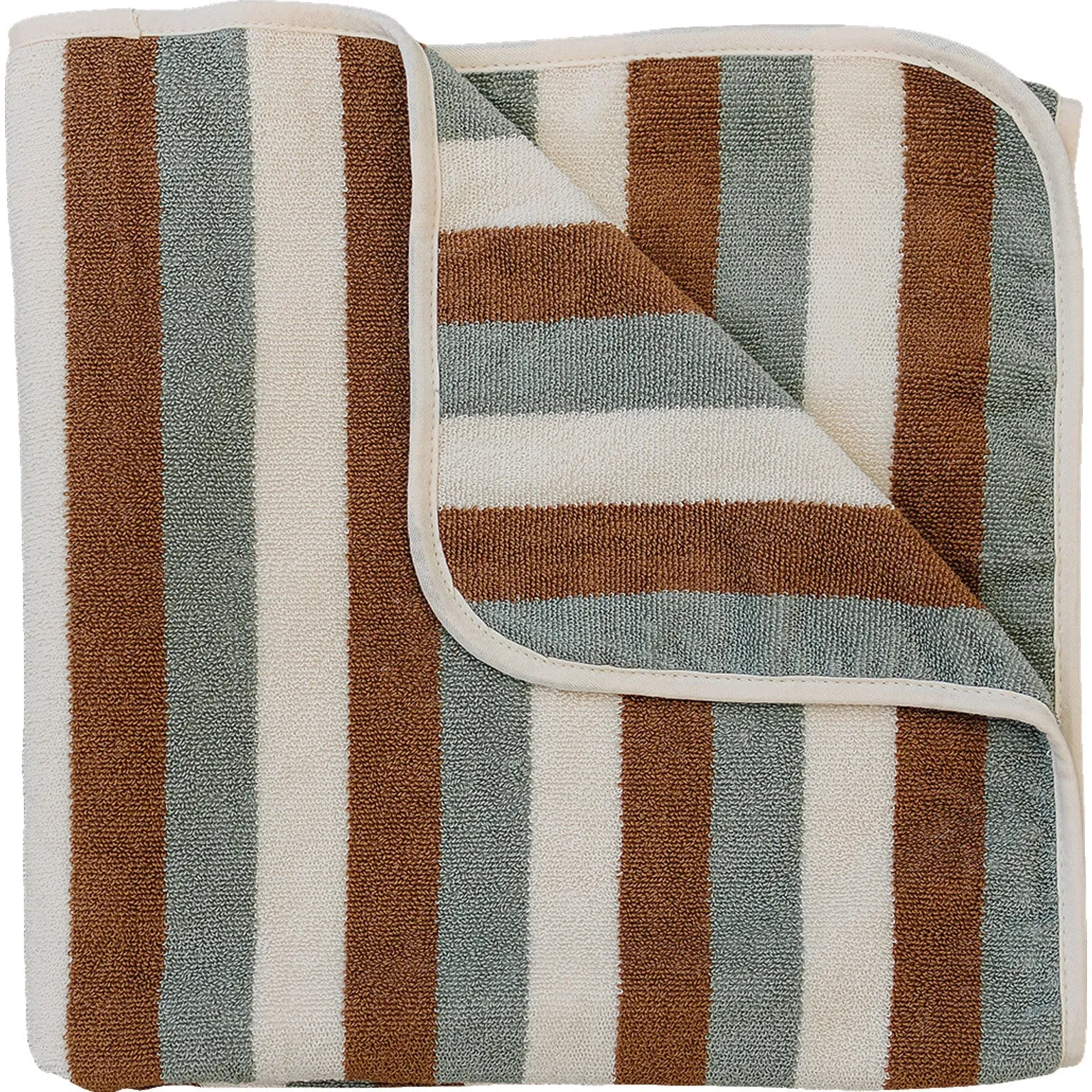 Organic Cotton Towel | Sunset Stripe