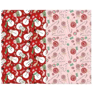 Peppermint Party Reversible Microfiber Towel