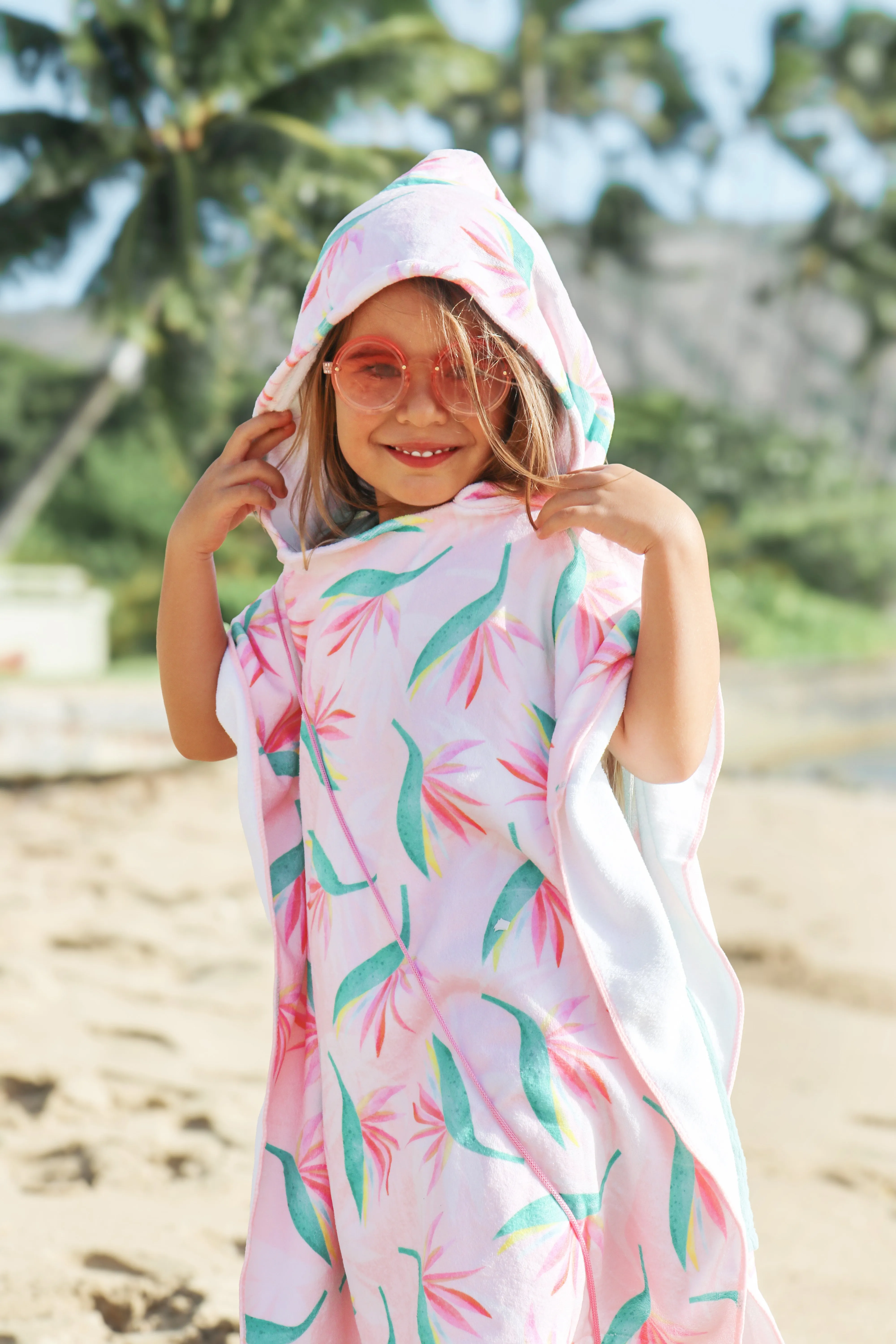 Pineapple Keiki Poncho, Medium