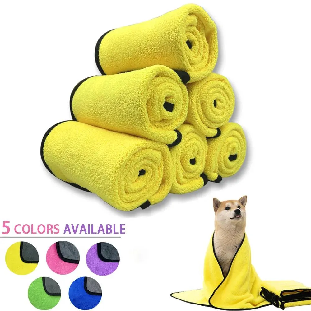 Quick-Drying Soft Absorbent Pet Towels