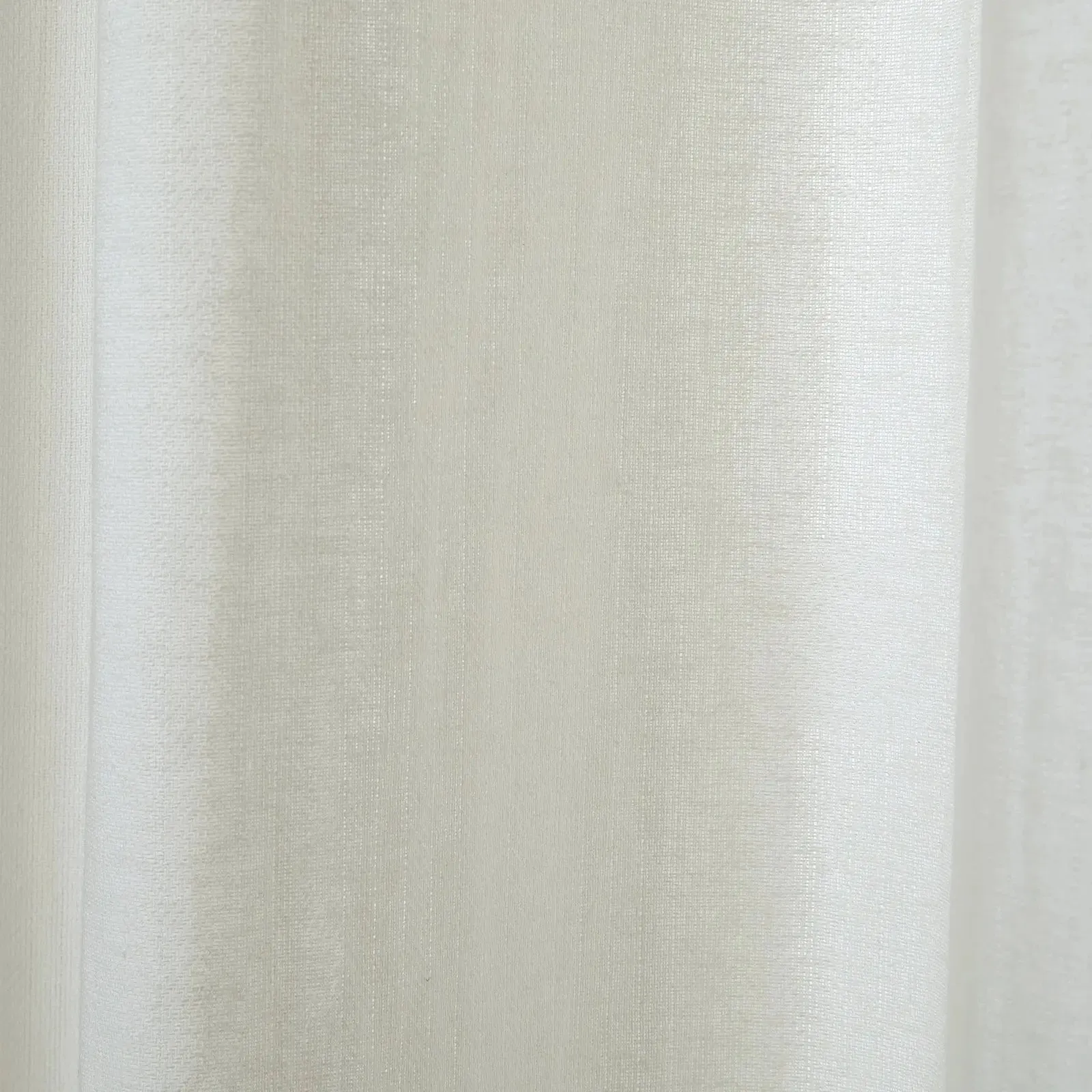 Ron Linen Herringbone Custom Curtain Pleated