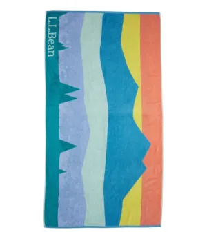 Seaside Beach Towel, Colorbars Scenic