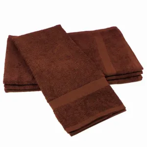 Toro Blu Large Size Bath Towel 500 GSM for Men & Women,140x70cm (DRK BROWN)